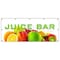 Signmission JUICE BAR BANNER SIGN smoothies healthy fresh fruit vitamins fitness B-120 Juice Bar - alternate 1